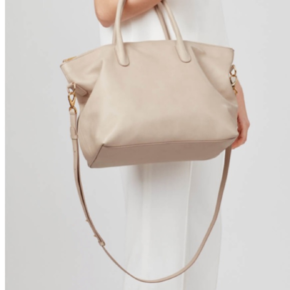 Cuyana Top Zip Satchel